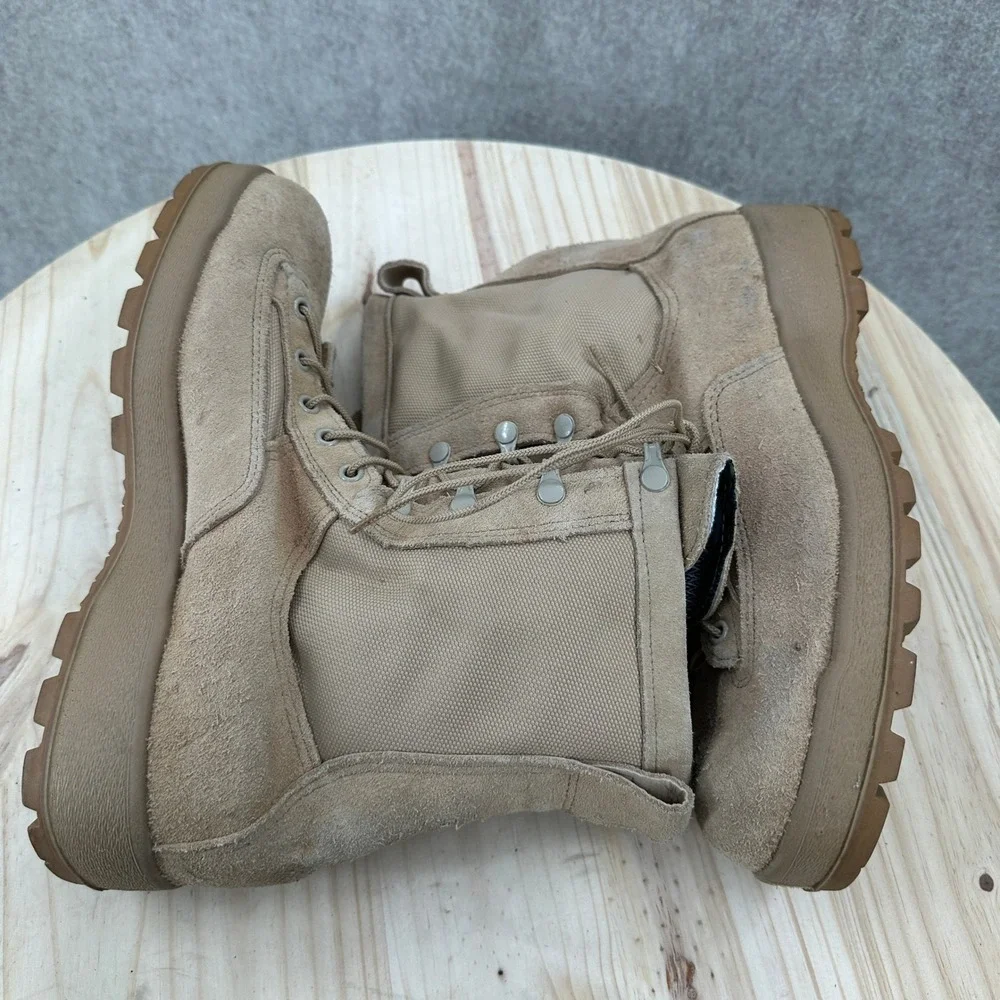 USGI McRae Temperate Weather Goretex Waterproof Coyote Combat Boots Men 10R NICE